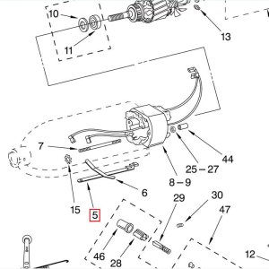 Bild 2 zu Artikel KitchenAid-Ersatzteile Schubstange Nr. 5 Geschwindigkeitsregler Speed Link & Cam 