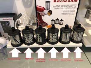 Bild 1 zu Artikel KitchenAid-Ersatzteile 5KSMVSA-Trommel - feine Raspel  
