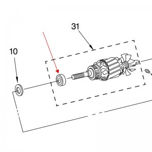 Bild 1 zu Artikel KitchenAid-Ersatzteile Motorlager 