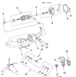 Bild 2 zu Artikel KitchenAid-Ersatzteile Motorlager 