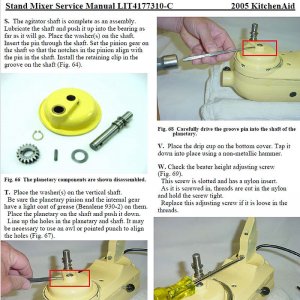 Bild 2 zu Artikel KitchenAid-Ersatzteile Unterer Stift im Center Shaft, Kerbstift, groove pin (Pos. 14) 